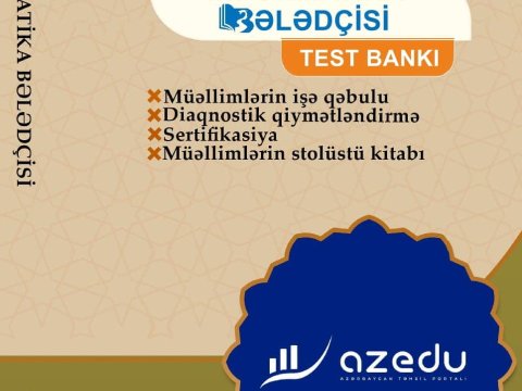   MİQ-ə hazırlaşan müəllimlərin çoxdan gözlədiyi vəsait çap olundu-Uğur bu topluda