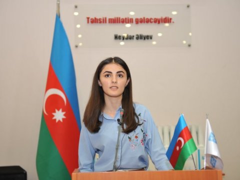 Yüksək bal toplayan  tələbə: “Bundan sonrakı məqsədim özümü doğrutmaqdır”