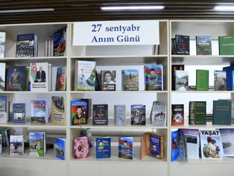 Azİİ e-Kitab Evində Anım Gününə həsr edilən sərgi açılıb