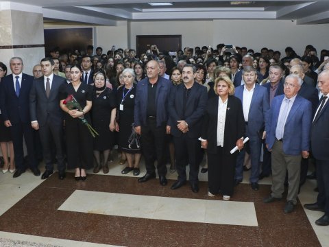 AzMİU-da 27 Sentyabr – Anım Günü şəhid ailələri və qazilərlə birgə qeyd olundu