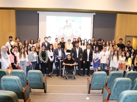 UNEC-də “Şəhidlər ölməz, vətən bölünməz” adlı tədbir keçirilib