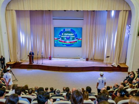 AzTU-da 5 oktyabr – Beynəlxalq Müəllimlər Gününə həsr olunan tədbir keçirilib