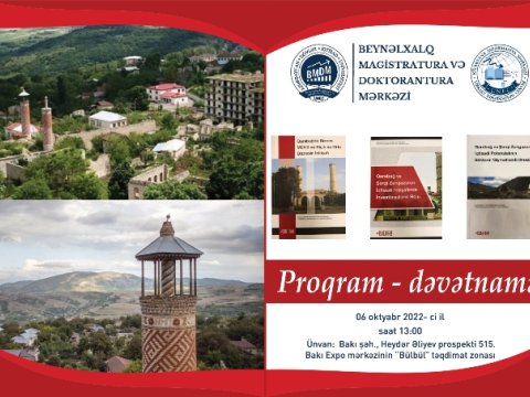 UNEC-in Qarabağ iqtisadiyyatının dirçəldilməsinə həsr etdiyi kitabların təqdimatı olacaq