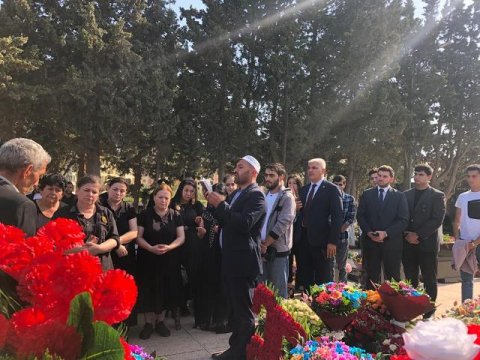 UNEC-in şəhid məzununun anım günü keçirilib