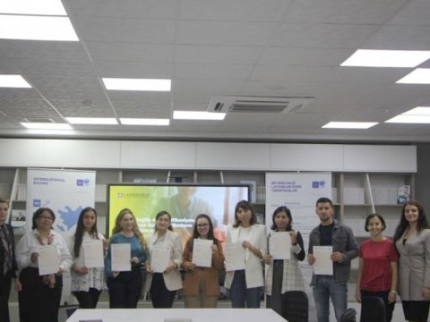 TKT imtahanının iştirakçılarına sertifikatlar verilib