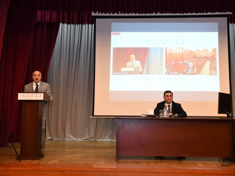 ADNSU-da növbəti “Açıq mikrofon” keçirilib