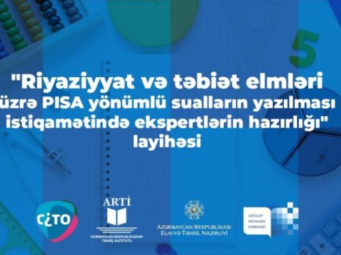 Riyaziyyat üzrə keçirilən təlimlər yekunlaşıb