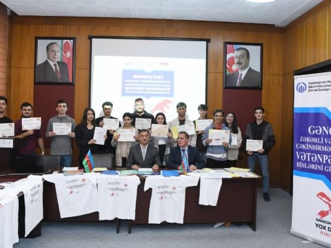 ADNSU-da “Narkomaniyaya yox deyək”- mövzusunda tədbir keçirilib