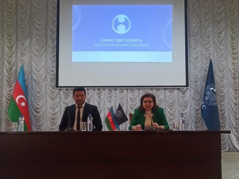 Tələbələr icbari tibbi sığorta ilə bağlı məlumatlandırılıb