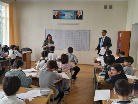 Məktəblilər arasında “Sudoku” intellektual oyun yarışı keçirildi