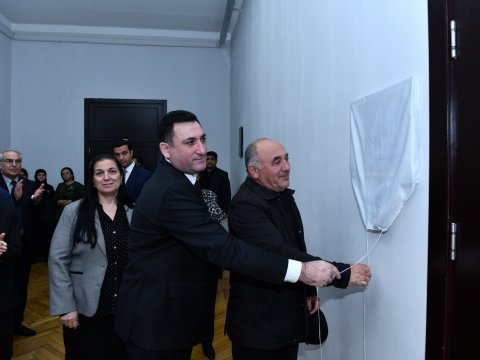 ADNSU-da şəhid məzunların adına auditoriyalar açılıb