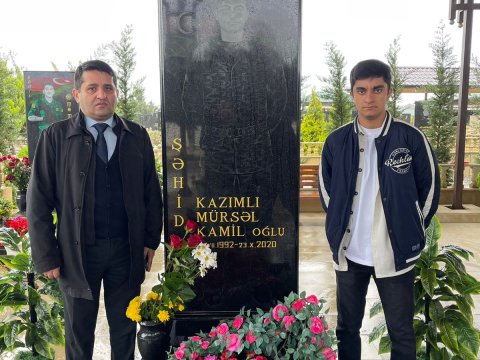 UNEC-in şəhid məzunu Mürsəl Kazımlının xatirəsi anılıb