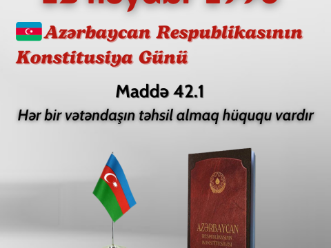 “Konstitusiya fənni  məktəblərdə mütləq tədris edilməlidir” – Amma hansı müəllimlərlə?  