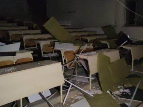 Türkiyədə zəlzələ səbəbiylə təhsil bir gün müddətinə dayandırıldı-FOTOLAR