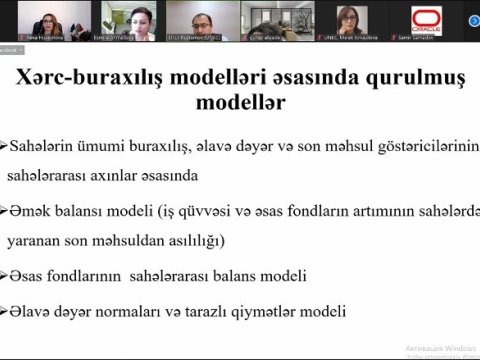 UNEC-də məlumat bazasının formalaşdırılması ilə bağlı seminar keçirilib