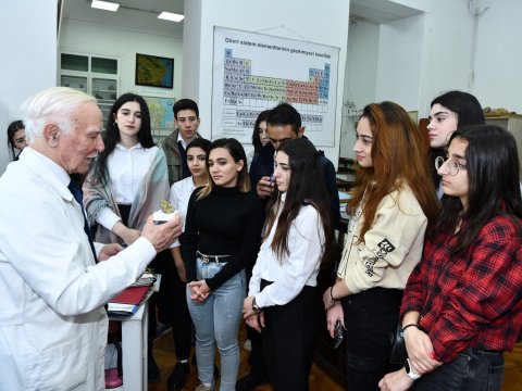 “ASAN Könüllüləri”nin bir qrup üzvü ADNSU-da ekskursiyada olub