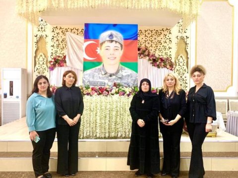 UNEC-in şəhid məzunu Rüfət Əsgərovun xatirəsi yad edilib