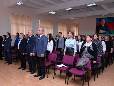 Direktorlar üçün təşkil olunan maarifləndirici görüşlər başa çatıb-FOTO  