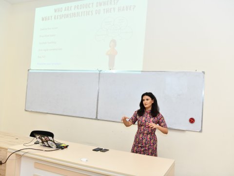 ADNSU tələbələrinə master-klass keçirilib-FOTO  