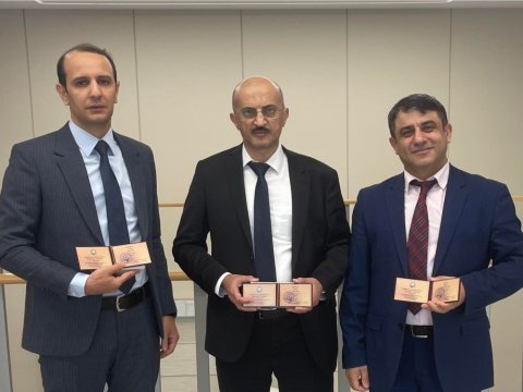 BMU əməkdaşlarına dövlət təltifləri təqdim olunub  