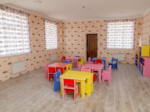 Oğuzda körpələr evi-uşaq bağçası istifadəyə verilib