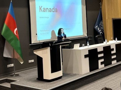 Tələbələrə xaricdə təhsillə bağlı infosessiya keçirilib