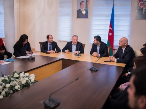 AzTU-da “TUSİ (2C)” inkubasiya proqramları çərçivəsində görüş keçirilib