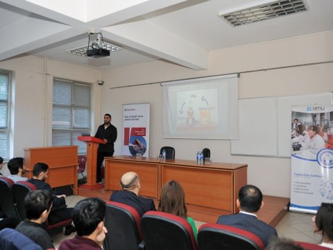 BMU-da tələbələr üçün master-klass təşkil olunub  