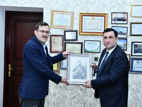 Mesenat Hacı Zeynlabdin Tağıyevin nəticəsi ADNSU-da olub