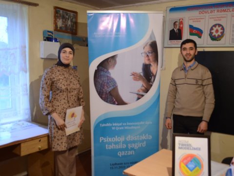 Psixoloji dəstəklə təhsilə şagird qazan – Məktəbdə vacib layihə-FOTO