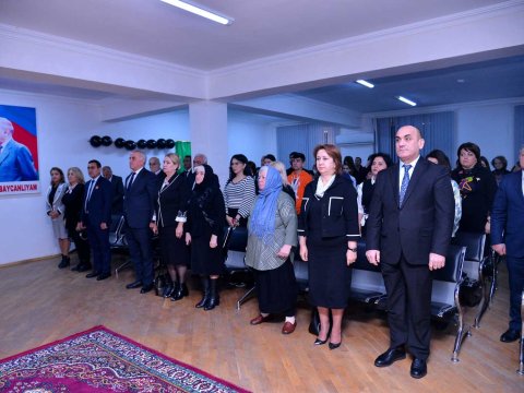 “Ulu Öndər xatirələrdə” adlı tədbir keçirilib-FOTO  