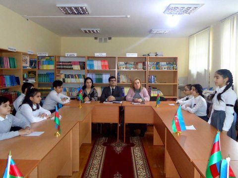 Ümummilli Liderin xatirəsi təhsil müəssisələrində anılıb-FOTO  