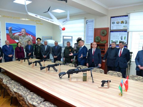 Gənclərin çağırışaqədərki hazırlığı kabinetinin açılış mərasimi keçirilib-FOTO  