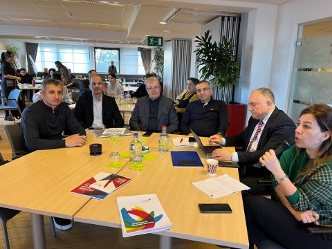 BMU-nun prorektorları ECAR layihəsi çərçivəsində Belçikada səfərdədir  