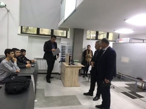 bp Azərbaycan ADNSU tələbələri üçün şirkətdə iş və təcrübə imkanlarına dair təqdimat keçirib