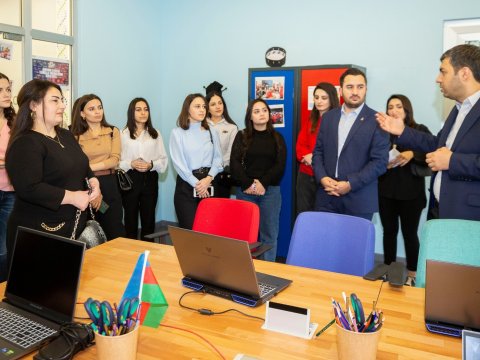 “ASAN xidmət”in sədr müavini BDU-nun müəllim və magistrantları ilə görüşüb  