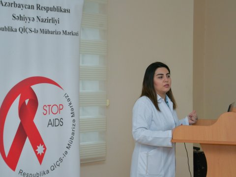 AzTU tələbələri QİÇS-lə mübarizə haqqında məlumatlandırılıb
