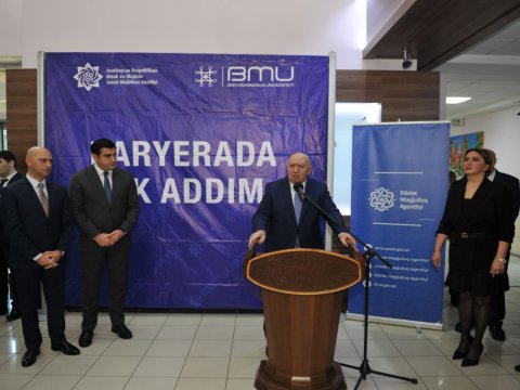 Tələbələr üçün əmək yarmarkası keçirilib  