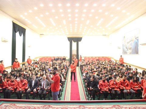  “Bir Könüllü” Təşkilatı MDU-da məlumatlandırma sessiyası keçirib 