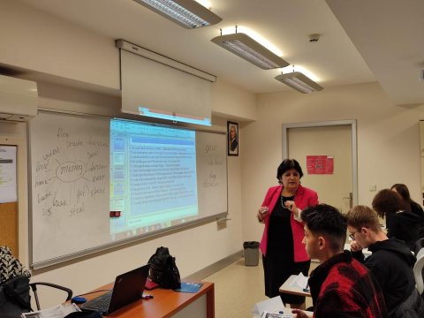 ADNSU-nun müəllimi İstanbul Kültür Universitetində dərs keçib