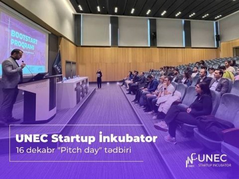 UNEC-də 6 startap komandası finala vəsiqə qazandı