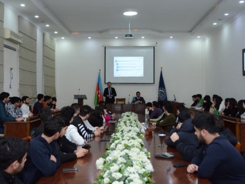 UNEC-də “Vergi qanunvericiliyi” mövzusunda seminar keçirilib