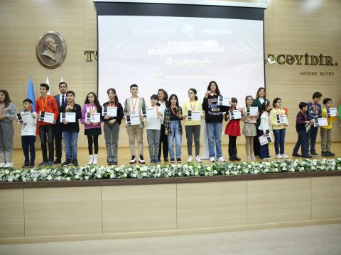 Azərbaycanlı şagirdlər ABŞ-da keçiriləcək olimpiadaya qatılacaq-FOTOLAR