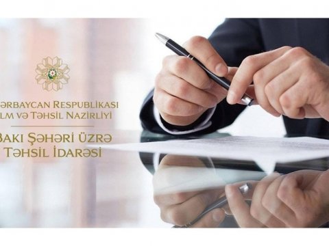 Bakıda 3 məktəbə direktor təyin edilib