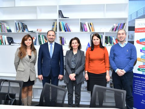 Fransanın Azərbaycana yeni təyin olunmuş səfiri UFAZ-da 