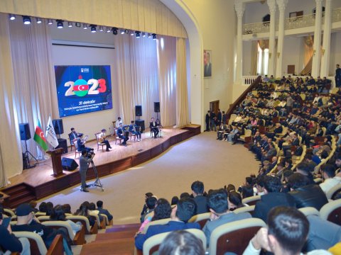 AzTU-da Həmrəylik Günü və Yeni il bayramı münasibətilə tədbir keçirilib