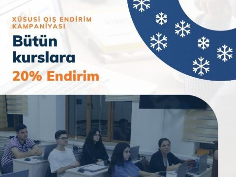 UNEC Ömürboyu Təhsil Mərkəzindən qış endirim kampaniyası!