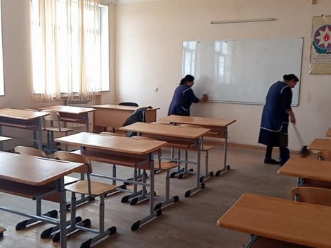 Məktəblərdə monitorinqlər aparılmayıb?-Sanitar qovşaq və digər ciddi problemlər