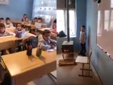 Videonu çəkən müəllimə töhmət verildi  