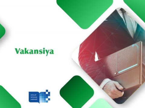 DİM aparıcı məsləhətçi vəzifəsi üzrə vakansiya elan edir
